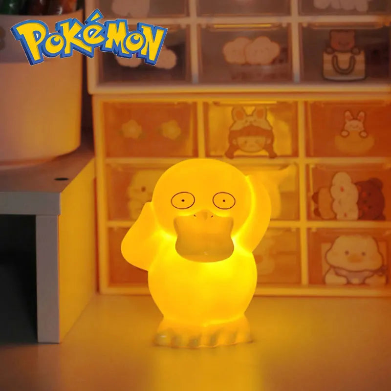Gengar Pokemon Pikachu Night Light Cute Anime Soft Light Bedroom Bedside LED Light Room Decoration Christmas Children's Toy Gift